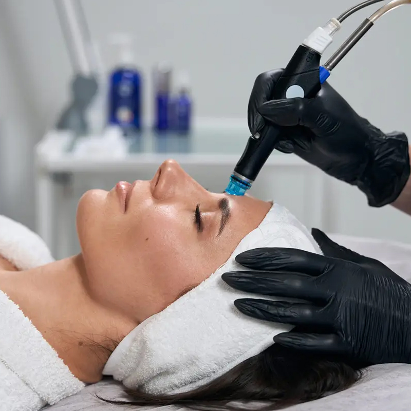 HydraFacial treatment imagery